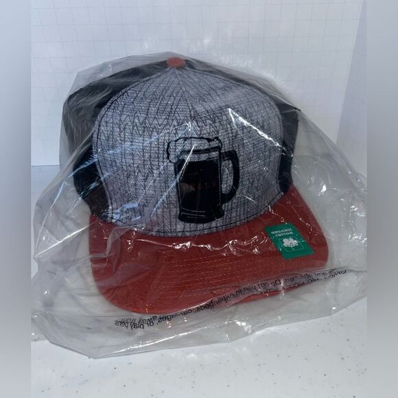 Prana Journeyman Snapback Mesh Trucker Hat Cap BEER BELLY - NEW - Picture 2 of 3
